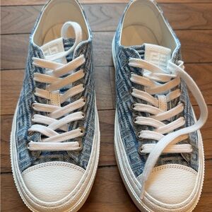 Givenchy Blue and White Casual Sneakers